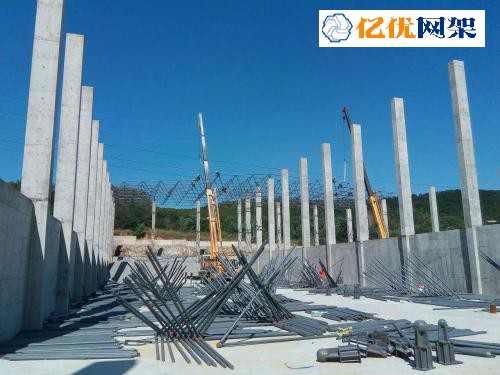 丽水料棚网架设计